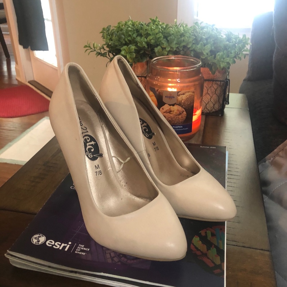 Nude Rue 21 High Heels